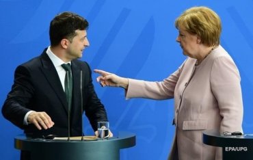 Меркель отдельно проведет переговоры с Путин и Зеленским
