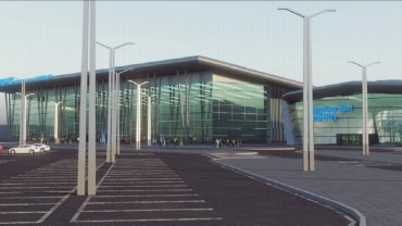 Через три года откроется новый современный терминал аэропорта в Днепре