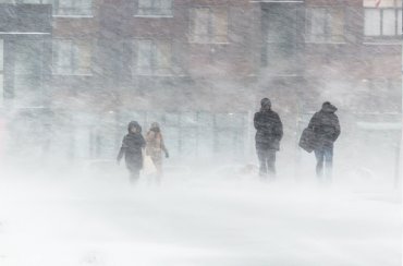 На Украину надвигается буря: Киев засыпет снегом
