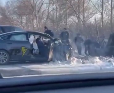 Под Харьковом произошло смертельное ДТП с тремя авто: погиб сотрудник таможни. Видео