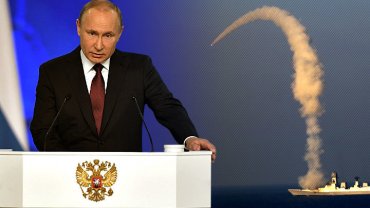Путин похвастался успешным залпом гиперзвуковых ракет “Циркон”