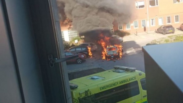 Взрыв произошел возле женской клиники