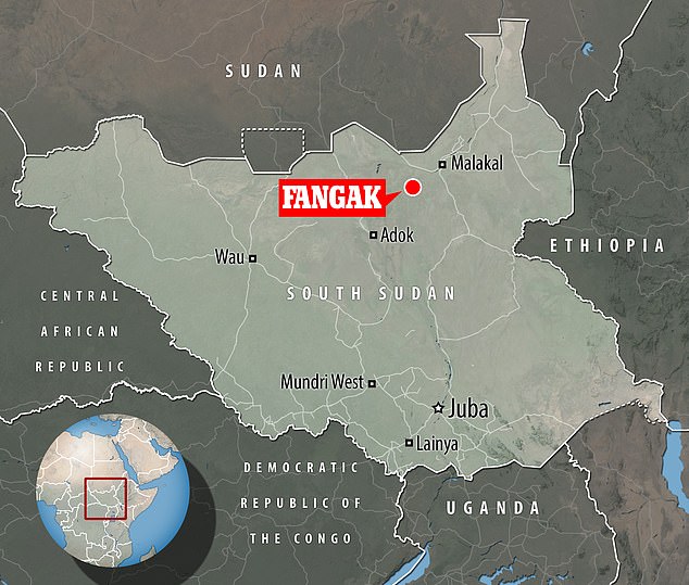 Вспышку неизвестной болезни зафиксировали в городе Фангак в штате Джонглей.