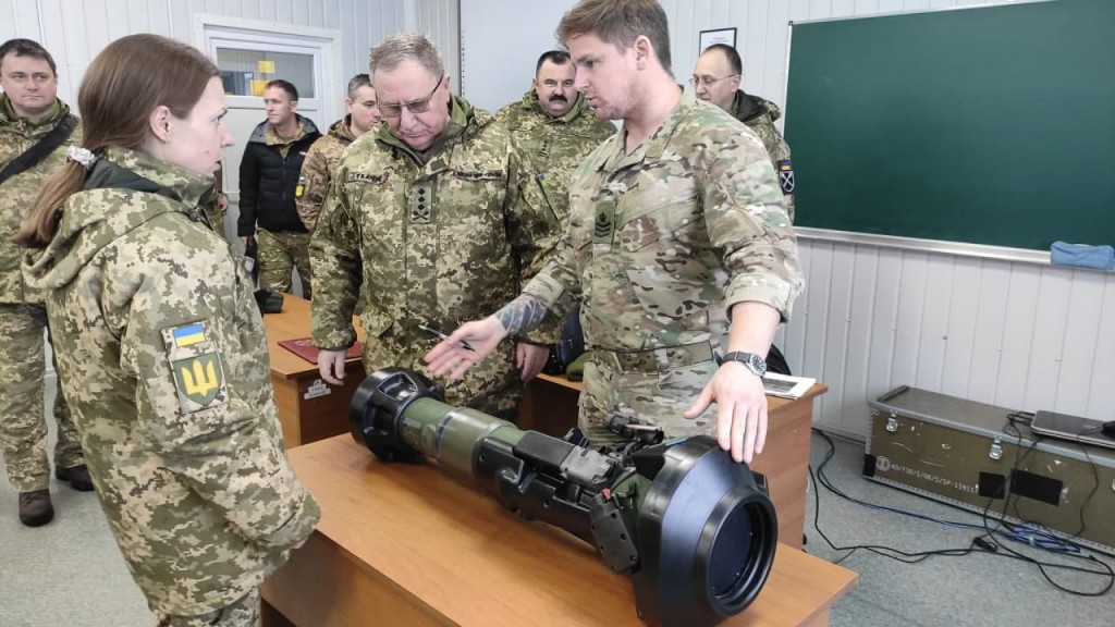После обучения украинские военные поедут передавать опыт побратимам