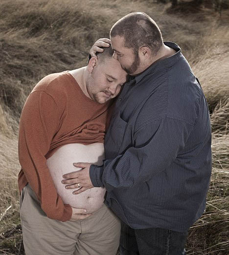 Супруги очень счастливы и не могут дождаться рождения малыша. Фото: Daily Mail