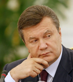 Виктор Янукович. Фото пресс-службы президента Украины