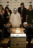Отрывок матча Карпов - Каспаров