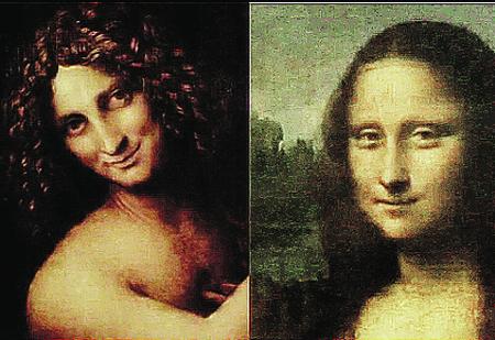 Натурщик и помощник Леонардо служил моделью для Иоанна Крестителя (слева). А для Моны Лизы?