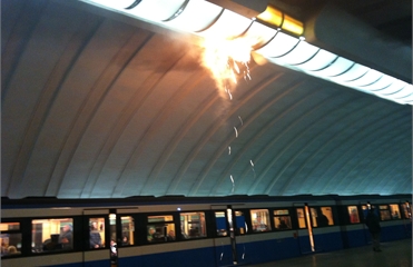 пожар в метро, Киев