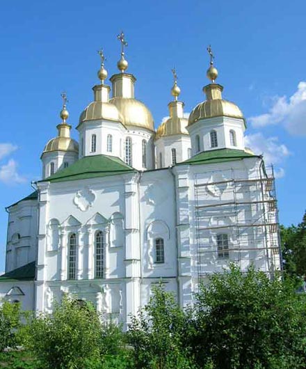 48. Хрестовоздвижениский собор Полтавского Хрестовоздвиженского монастыря(1689-1709)