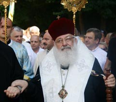 Кардинал Любомир Гузар во время Богомолья к Чудотворной Иконе Матери Божьей Зарваницкой