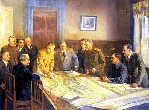 Товарищ Сталин не только военные операции планировал, но и карту мира перекраивал как хотел.