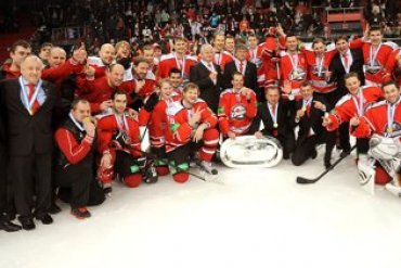 Украинская команда впервые выиграла хоккейный еврокубок