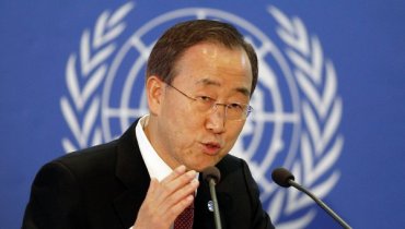 Генсек ООН Пан Ги Мун обратился к власти Украины