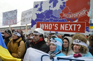 Евромайдан просит Европу ввести санкции против режима Януковича