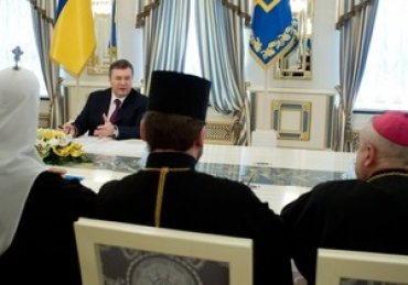 Как остановить кровопролитие, Янукович советовался с главами всех Церквей