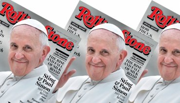 Впервые журнал Rolling Stone выпустил номер, посвященный Папе Римскому