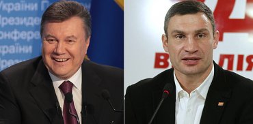 Рейтинг Кличко значительно снизился, а Януковича – вырос