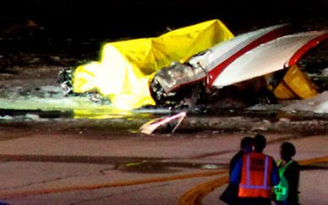 В США семилетняя девочка выжила при падении самолета