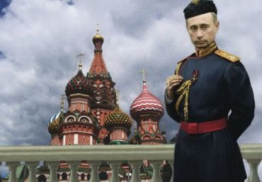 На Донбассе Путина провозгласили императором