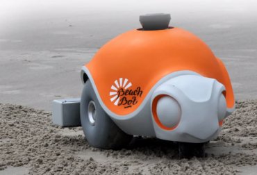 Изобретен робот, который умеет рисовать на песке