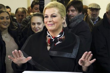 Помощница генсека НАТО выиграла выборы президента Хорватии