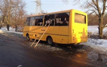 Миссия ОБСЕ не смогла определить, кто обстрелял автобус под Волновахой