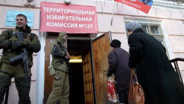 Киев озвучил условия проведения выборов на Донбассе