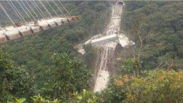 В Колумбии обрушился строящийся мост