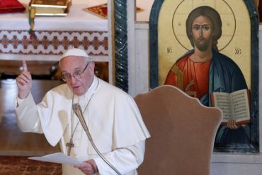 Папа Франциск начинает и заканчивает свой день «по-украински»