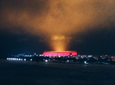 Над стадионом «Ростов-Арена» открылся портал в другое измерение