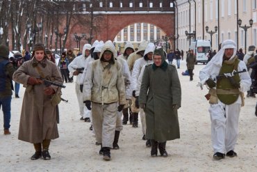 Парад пленных немцев в Новгороде шокировал сеть