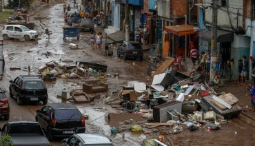 В Бразилии дождь убил десятки человек