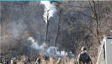 В Южной Корее разбился истребитель