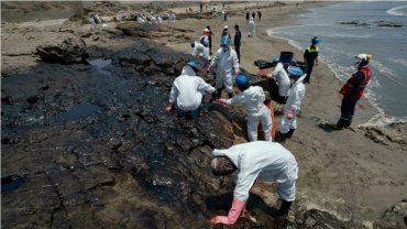 Извержение вулкана на Тонга привело к разливу нефти в Перу