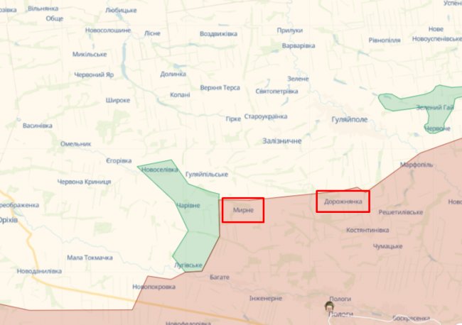 Росіяни пішли у наступ на Запорізькому напрямку: захопили два села