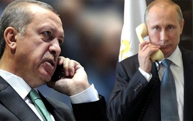 Путин пожаловался Эрдогану на интенсификацию боевых действий Украиной