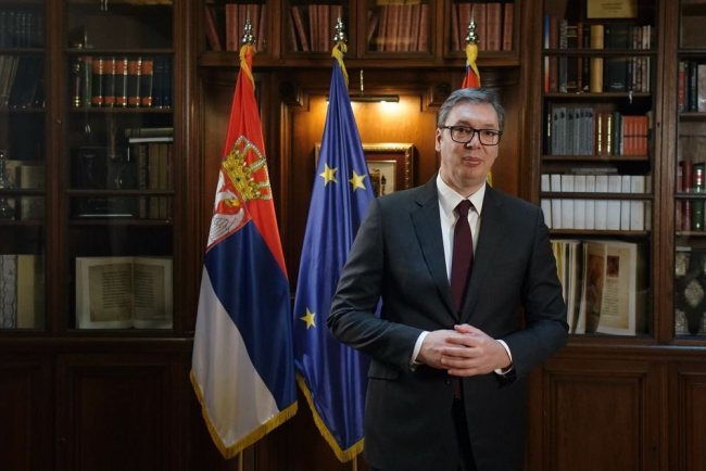 Президент Сербии Вучич назвал Крым и Донбасс украинскими