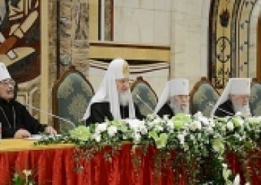 В Москве открылся Освященный Архиерейский Собор Русской Православной Церкви