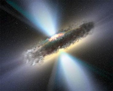 Ученые проследили за вращением черных дыр