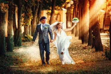 Невеста и жених – памятные чувства на красивых фотографиях!