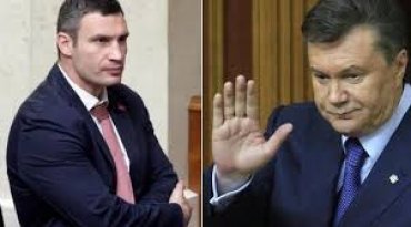 Янукович жаждет сразиться с Кличко
