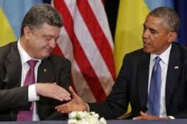 Порошенко договорился с Обамой о координации усилий в случае срыва перемирия