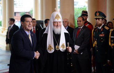 Патриарх Кирилл встретился с президентом Парагвая