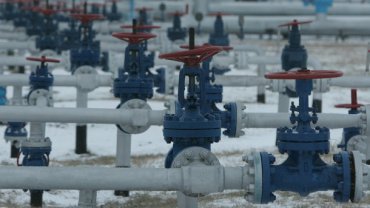В Украине тают «зимние» запасы газа