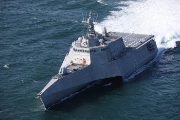 На охрану побережья США заступил новый суперсовременный корабль-невидимка
