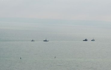Россия задержала в Азовском море судно с четырьмя украинцами