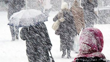К выходным в Украине обещают снег