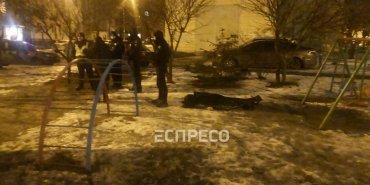 В Киеве на детской площадке нашли труп