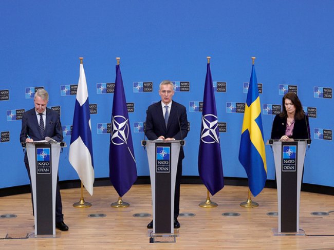 Финляндия готова вступить в НАТО без Швеции